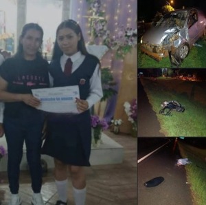 Madre e hija mueren en San Pedro tras volver de una fiesta de colación