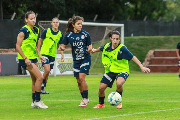 Las convocadas para una nueva semana de preparación