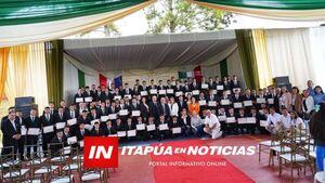 GOBERNADOR PARTICIPÓ EN LA GRADUACIÓN DE NUEVOS TÉCNICOS EN MECANIZACIÓN AGRÍCOLA