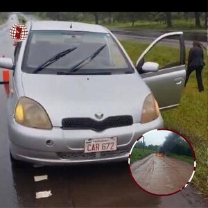 Asaltan a cobrador y delincuentes queman vehículo utilizado en el atraco en Mallorquín - Info Alto Parana