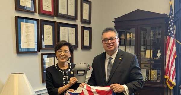 La Nación / Embajador Leite mantiene reunión con congresista republicana de California