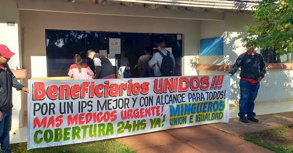La Nación / IPS de Minga Guazú: asegurados retomarán en enero reclamos por más servicios