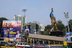 Messi desvelará una estatua de 21 metros en India - Fútbol Internacional - ABC Color