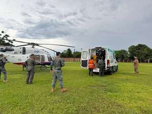AUDIO: Santa Rosa del Aguaray: trasladan a distintos hospitales a pacientes del nosocomio inundado - Ancho Perfil - ABC Color