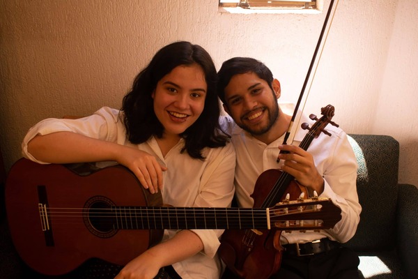 Estuario Dúo Ofrece Concierto Solidario para Festival en Brasil