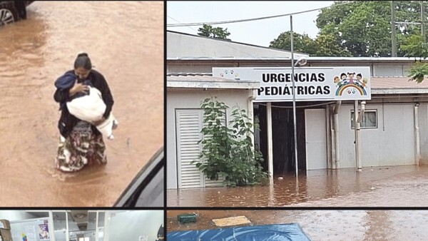 Temporal: desesperación y terror en hospital pediátrico inundado