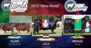 La Nación / Una brangus paraguaya se consagra como campeona mundial