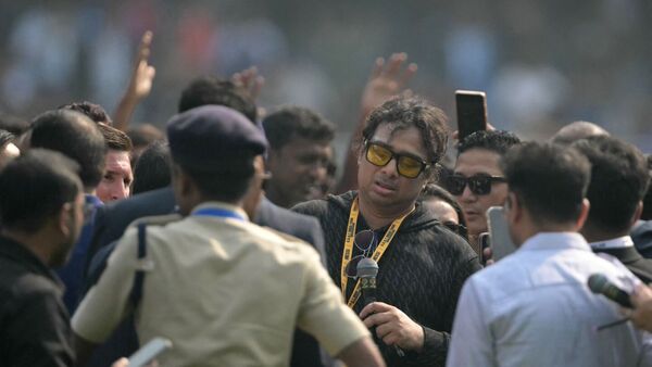 Detienen al organizador de visita de Messi en India y ordenan reembolsos tras disturbios