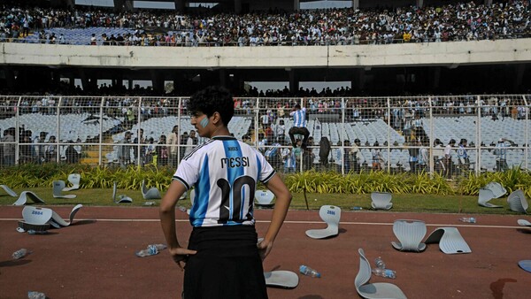 La India investiga el caos en la visita de Messi