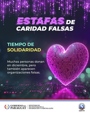 Tiempo de solidaridad: cuidado con las estafas de caridad falsas