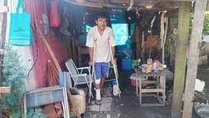 Padre de tres hijos queda incapacitado tras grave accidente laboral