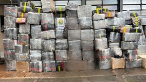 Paraguayo detenido con más de 4.500 kilos de marihuana en carga de arroz