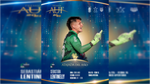 Nuevo arquero de Olimpia se lleva premio en Uruguay por una "triple tapada"