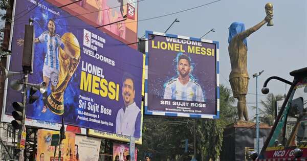 La Nación / Lionel Messi desvelará su estatua de 21 metros