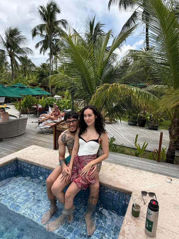 Popular / (GALERÍA) ¡Mirá cómo se relaja nuestro capitán albirrojo!