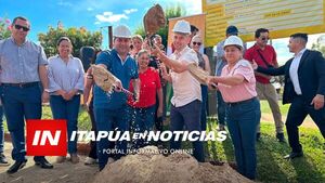 CAMBYRETÁ AVANZA CON OBRAS DE VEREDAS Y CANALIZACIÓN EN ZONA DE LA RUTA 14