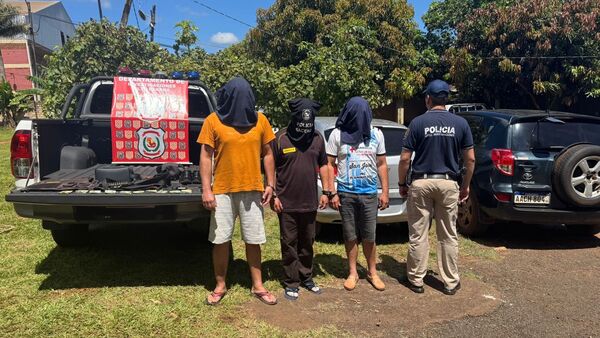 Detienen a sospechosos de asalto a funcionario de una cooperativa de Alto Paraná