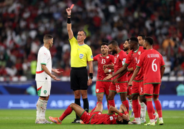 Árbitros paraguayos en la semifinal de la Copa Árabe de la FIFA