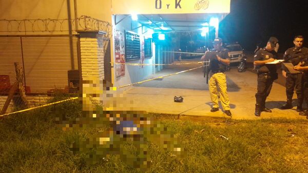 ASESINOS BALEARON A UN HOMBRE EN SAN PEDRO DEL PARANÁ