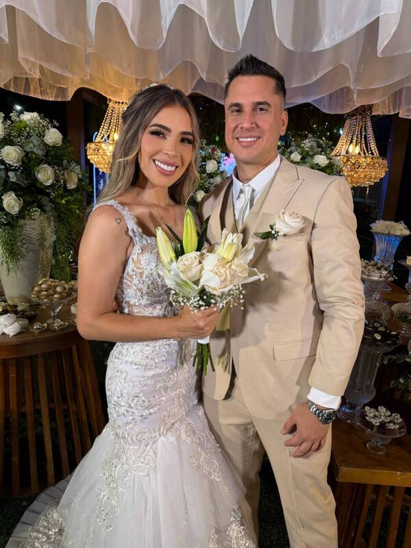 [VIDEO] Se casó la controversial hermana de Derlis González