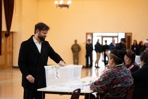Gabriel Boric votó por última vez como presidente de Chile: “La democracia se cuida todos los días” - ADN Digital