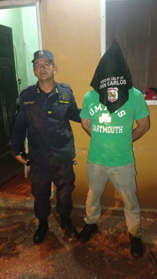 Aprehenden a un hombre por supuesto hecho de violencia familiar en barrio San Carlos - Concepción al Día