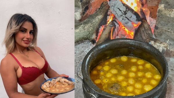 Miss Vori Vori se ofreció para cocinar la sopa a extranjeros