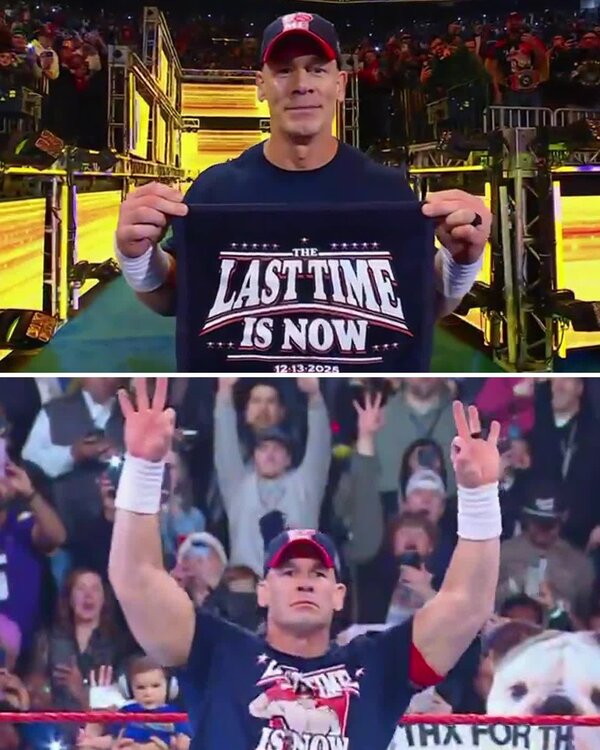 John Cena se retiró de los cuadriláteros de WWE