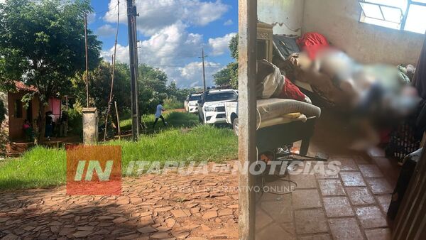HALLAN MUERTO A UN HOMBRE EN SU VIVIENDA EN CAMBYRETÁ