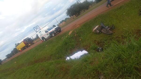 Minga Guazú: accidente de tránsito deja un fallecido - ADN Digital