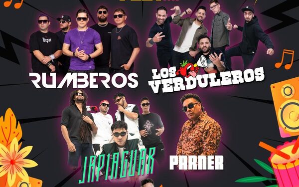 Popular / Paraguay Music Fest: ¡un verano puerete se vivirá en el Club Puerta del Lago este enero!