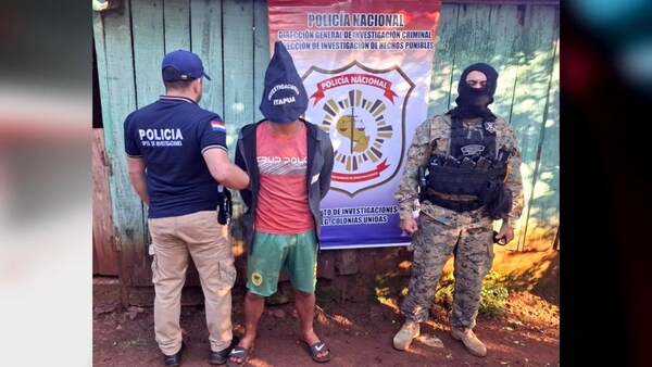 Allanamientos simultáneos en Itapúa culminan con detención por robo agravado e incautación de armas