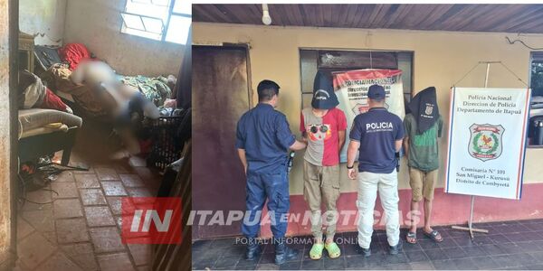  HOMICIDIO EN CAMBYRETÁ: LA VÍCTIMA AGONIZÓ POR HORAS 