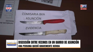 Discusión entre vecinos termina con un hombre apuñalado
