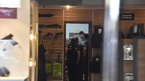 Allanan conocida empresa por el supuesto desvío transnacional de armas a circuitos ilícitos