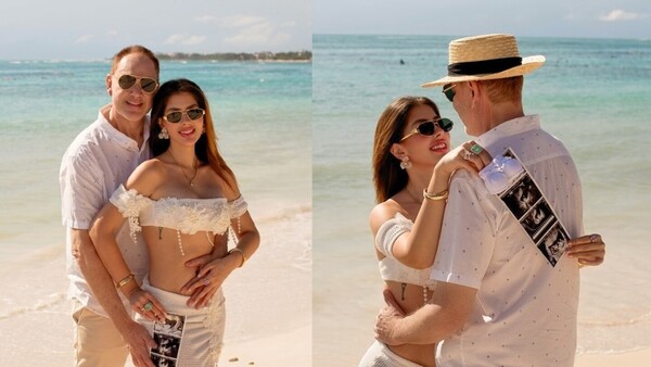 González Vaesken y su novia péndex oraron mucho para que venga el bebito