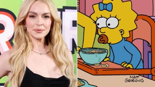 Lindsay Lohan se convierte en la voz de Maggie Simpson