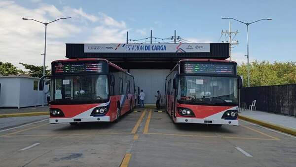 Primeros buses eléctricos de Taiwán empiezan a circular desde hoy