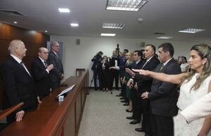 Ministros de la Corte Suprema tomaron juramento a magistrados y agentes fiscales