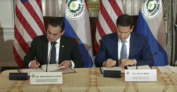EE.UU. y Paraguay firman acuerdo de cooperación en seguridad - La Tribuna