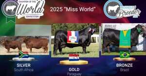 Una brangus paraguaya es la nueva Miss World 2025