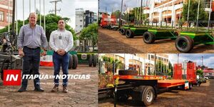 ITAPÚA FORTALECE INFRAESTRUCTURA VIAL Y APOYO AL SECTOR PRODUCTIVO