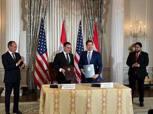 Paraguay y Estados Unidos suscriben un acuerdo de cooperación en materia de seguridad militar