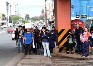 Huelga de transporte: Ministerio de Trabajo pide a empresas tolerancia a sus empleados - Nacionales - ABC Color