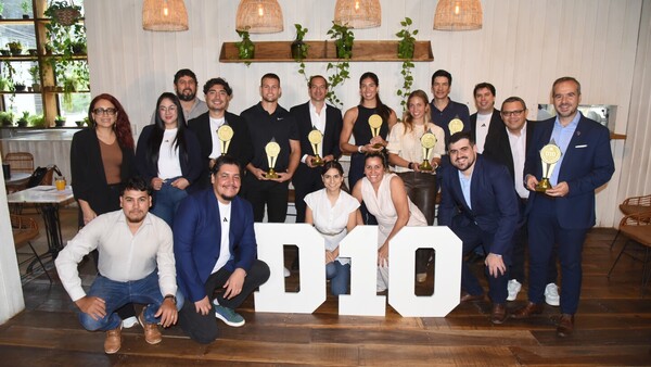 Un cierre de oro: D10 premió a los mejores del 2025