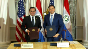 Paraguay y EEUU suscriben acuerdo de seguridad y estatuto para operación de personal