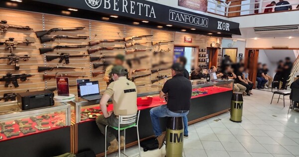 Lunes negro para el crimen organizado: desmontan un esquema narco y una red de tráfico de armas en Asunción