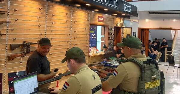 Diario HOY | Allanan conocida armería ante sospechas de tráfico de armas al Brasil