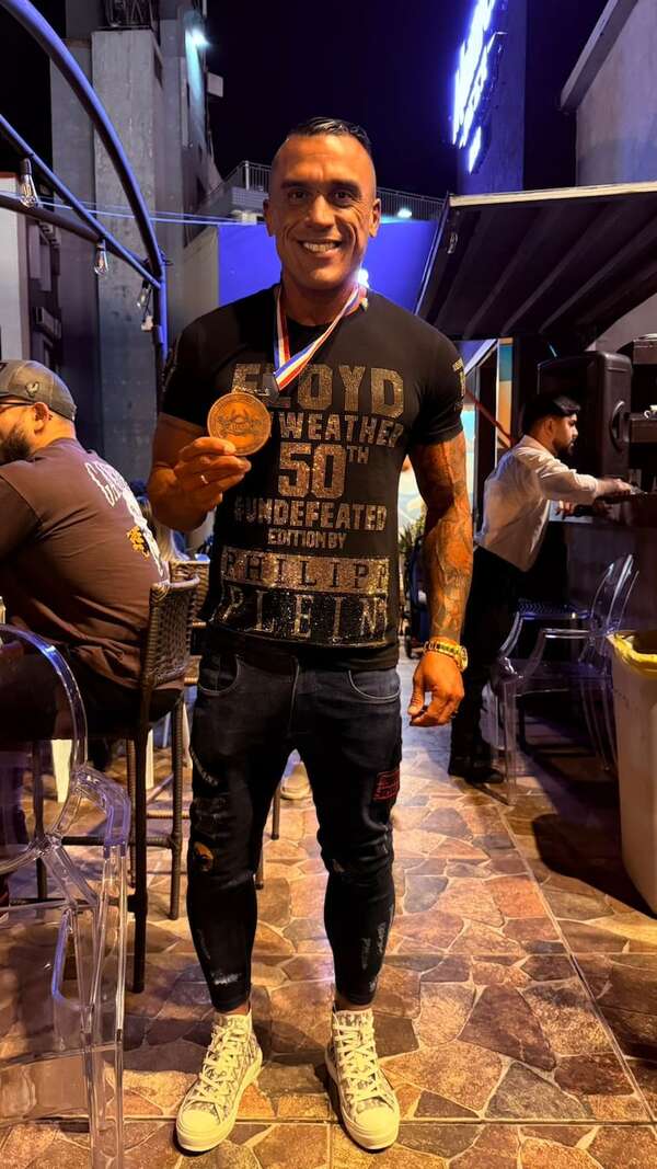 Fisicoculturismo: Jimmy Irala, corona un gran año - Polideportivo - ABC Color