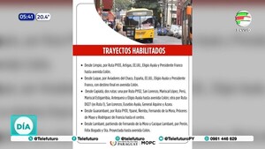 Gobierno anuncia servicio gratuito de transporte ante huelga de choferes